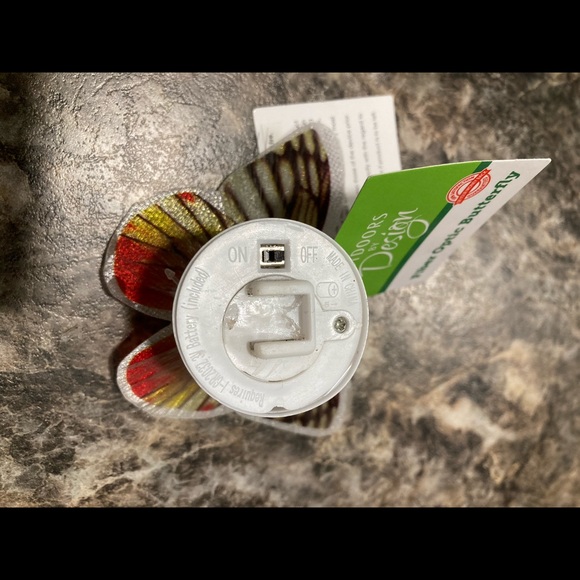 NWT LED Butterfly Clip Fiberoptic Decor - Picture 3 of 8